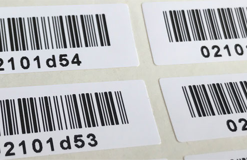 Custom Printed Barcode Labels