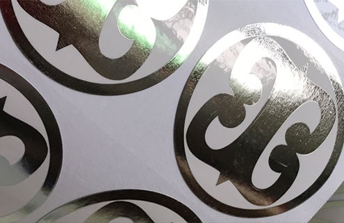 Hot Foil Stamping Stickers